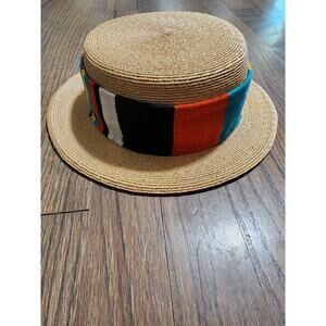 vintage Frank Olive straw hat